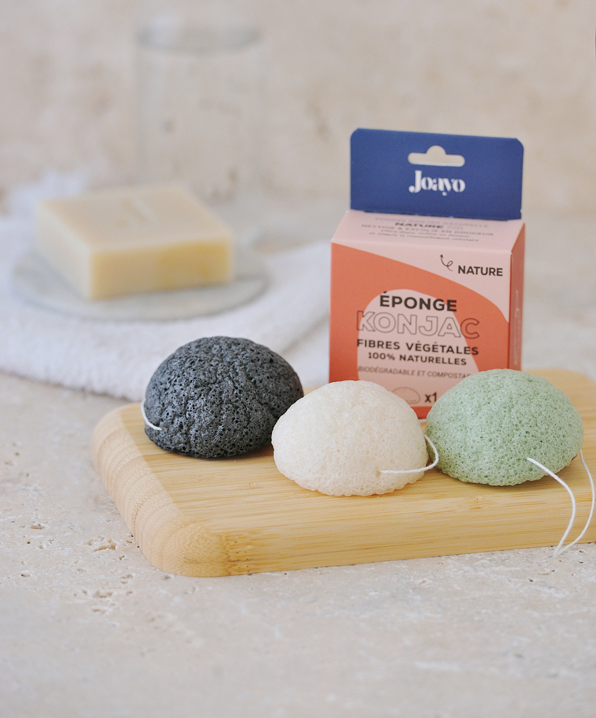 éponge konjac JOAYO