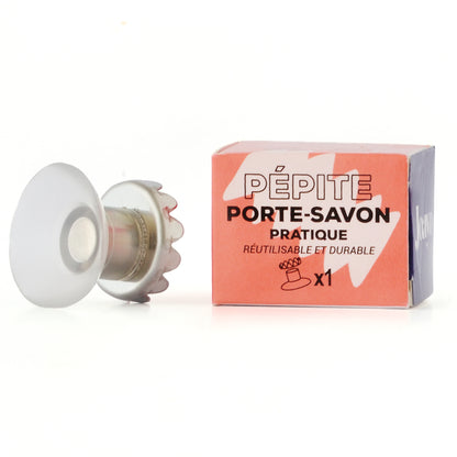 Porte-savon aimanté