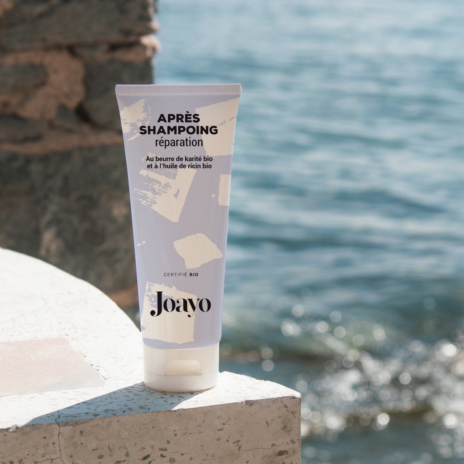 Après-shampoing bio Joayo fabriqué France cosmétique soin