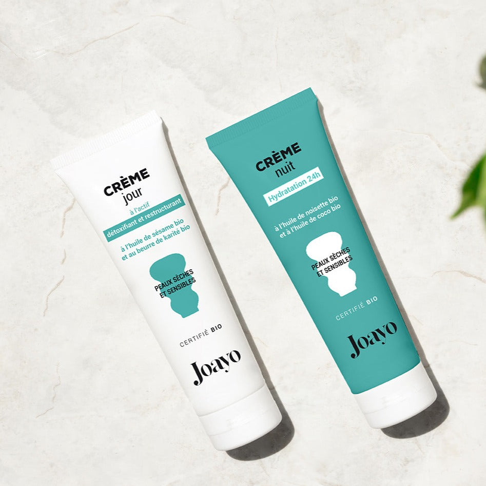 Crème jour bio Joayo fabriqué France cosmétique soin